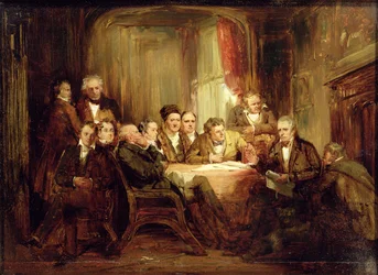 Sir Walter Scott en zijn Literaire Vrienden in Abbotsford